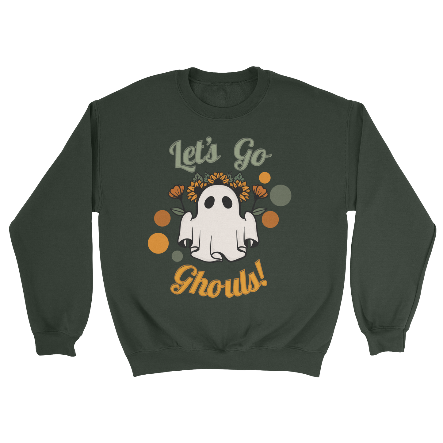 Let's Go Ghouls Youth Crewneck Sweatshirt