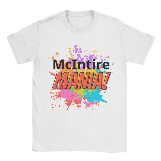 McIntire Mania T-Shirt in white 