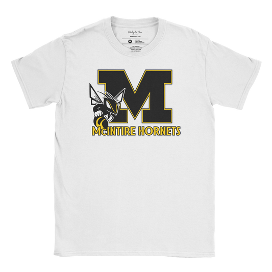 McIntire Hornets T-Shirt in white 