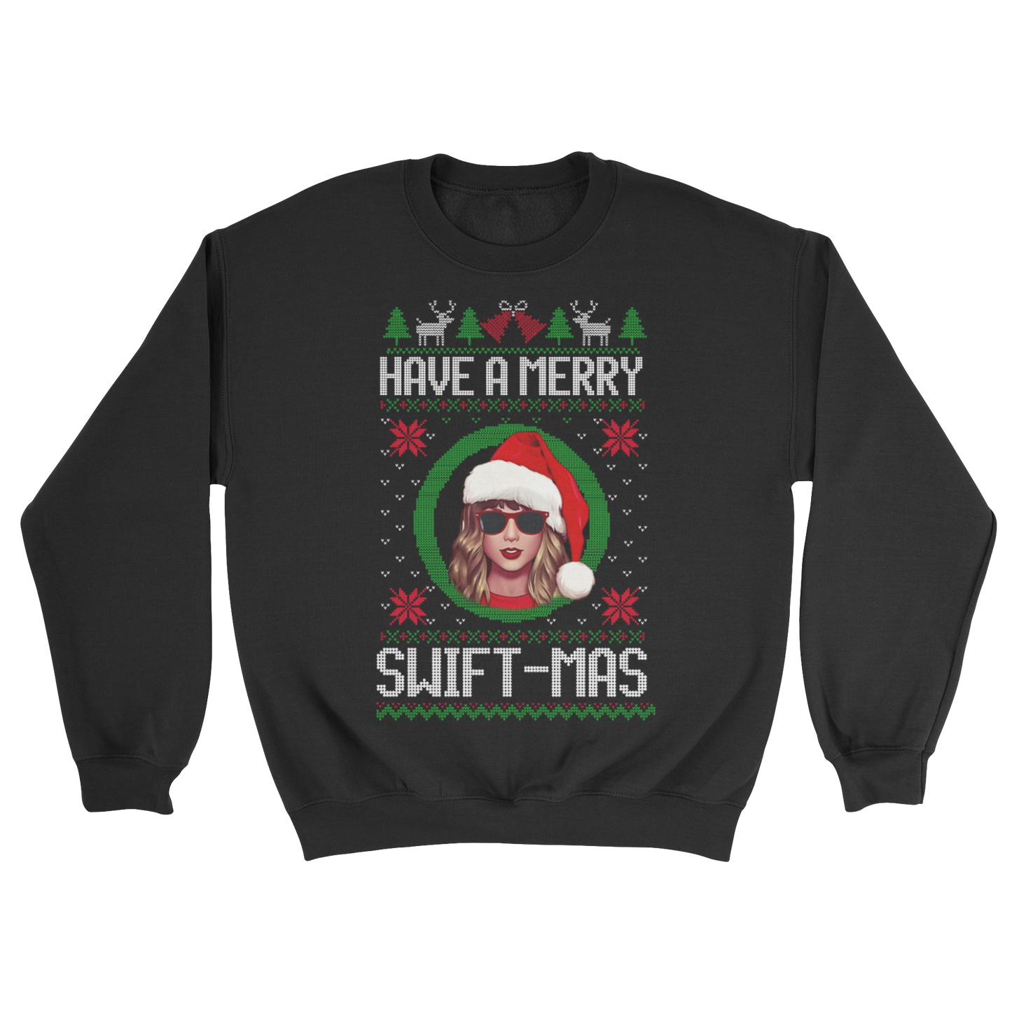 Merry Swiftmas Youth Crewneck Sweatshirt