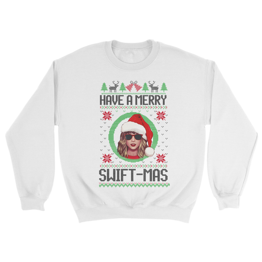 Merry Swiftmas Youth Crewneck Sweatshirt