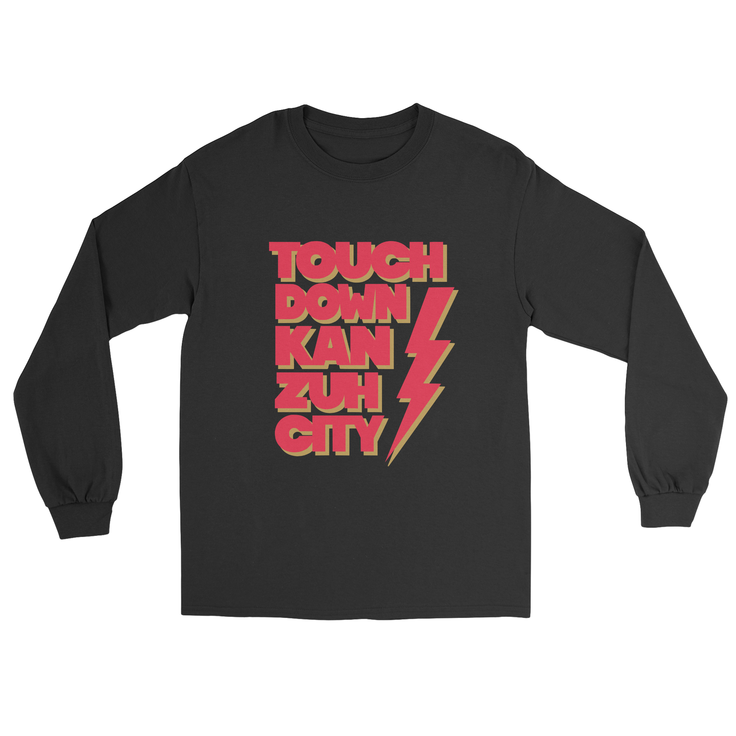 Touchdown KC Youth Long Sleeve Tee