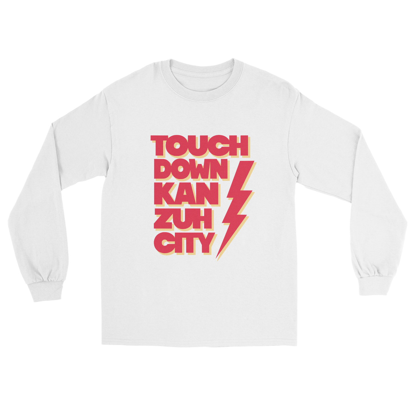 Touchdown KC Youth Long Sleeve Tee